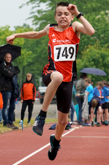 Mannheim Leichtathletik Kreismeister Timo