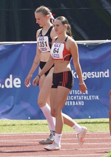 Halbfinale Deutsche Meisterschaften Ellis Staib 300m