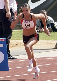 Halbfinale Deutsche Meisterschaften Ellis Staib 300m