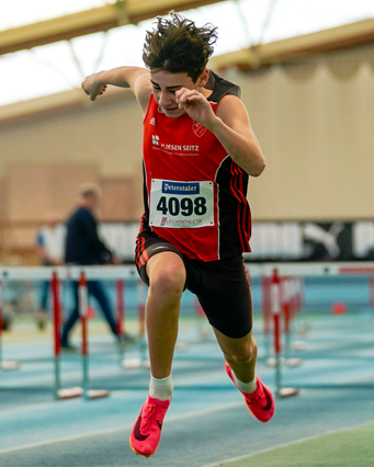 Patrick Jung Sprint 60m Hürden Seckenheim mannheim Leichtathletik