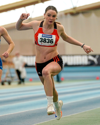 Ellis Staib 60m Sprint 100m Badische Meisterschaften Leichtathletik Mannheim